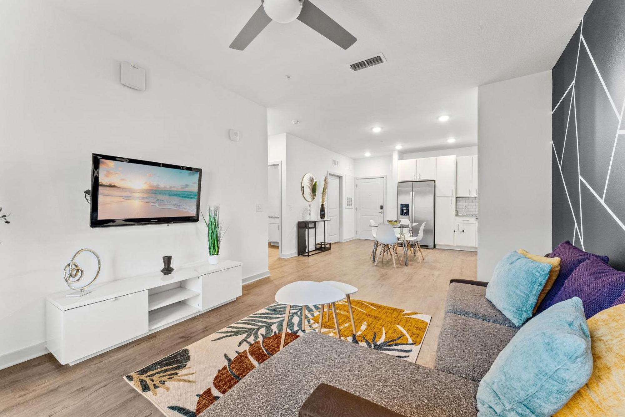 Complete Sleek Modern 10 Min To Parks Pets Allowed, Resort-style Amenities Appartamento Orlando